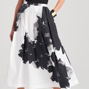TAICHOU COTTON POPLIN MAXI SKIRT
